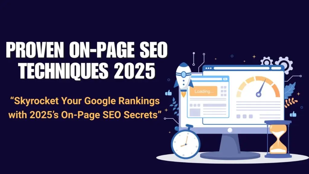 OnPage SEO Techniques 2025