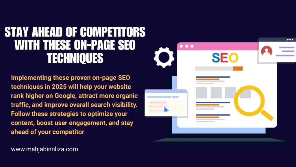 Stay Ahead of Competitors with These On-Page SEO Techniques